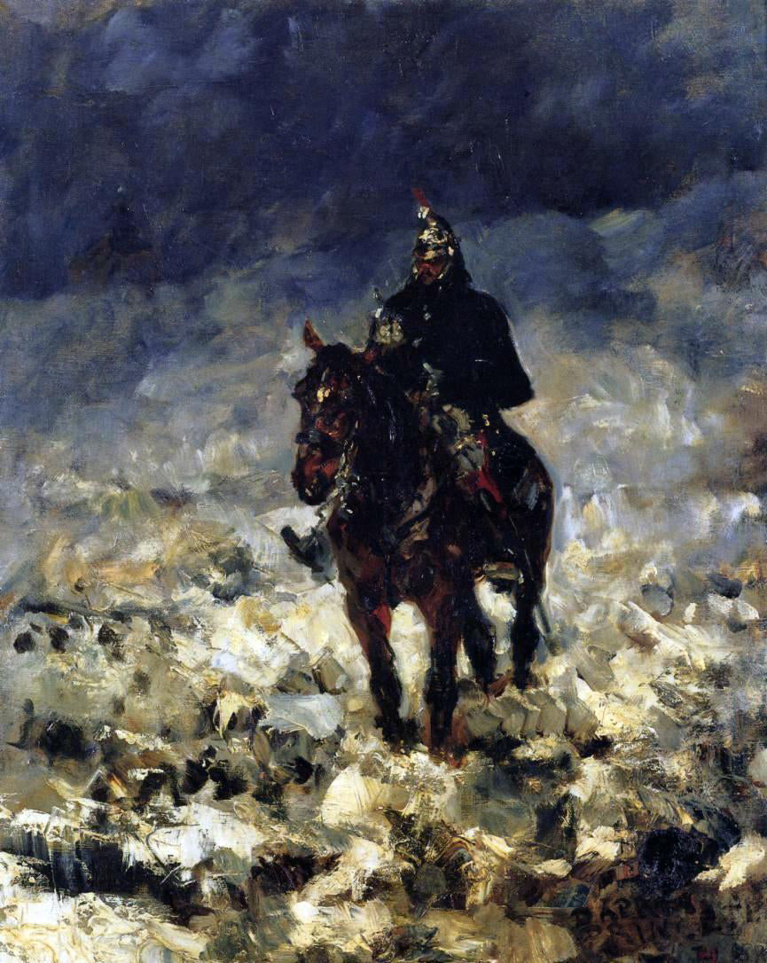 Henri De Toulouse-Lautrec Cuirassier - Hand Painted Oil Painting