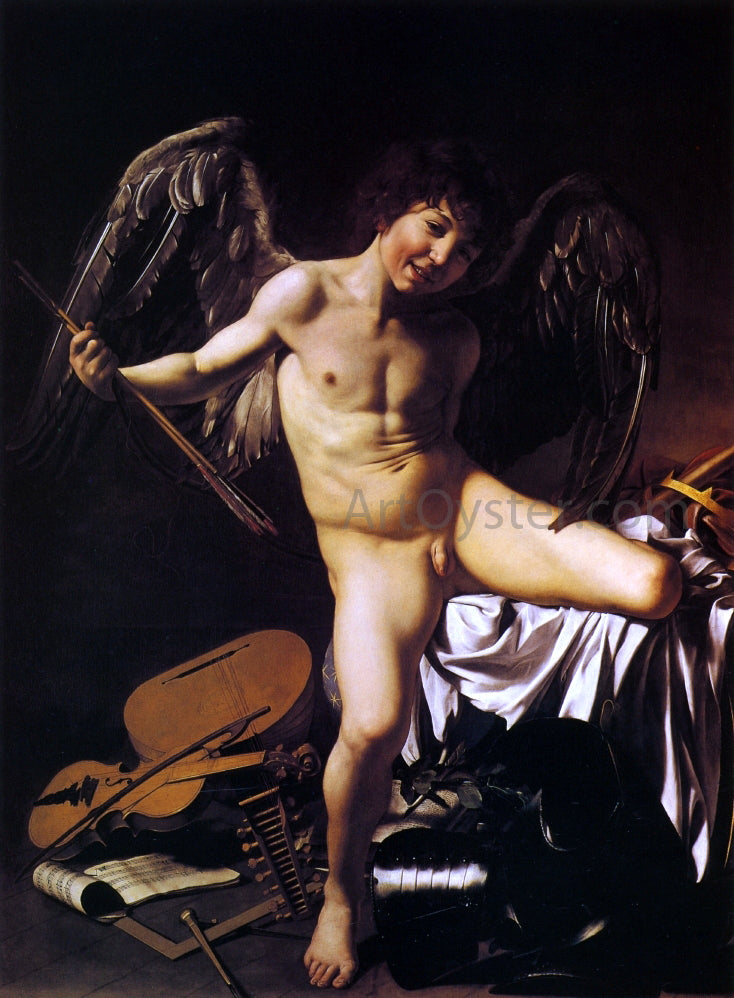 Caravaggio Cupid - Hand Painted Oil Painting