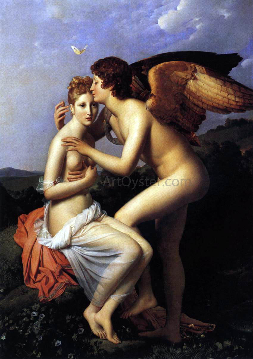 Baron Francois Gerard Cupid and Psyche - Hand Painted Oil Painting