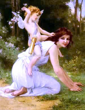 Guillaume Seignac Cupids Folly - Hand Painted Oil Painting
