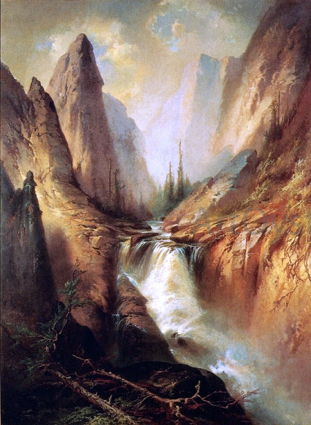 George Frederick Bensell Curescanti Needle, Colorado - Hand Painted Oil Painting