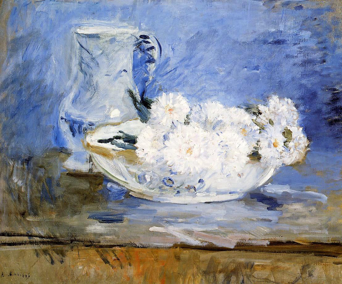 Berthe Morisot Daisies - Hand Painted Oil Painting
