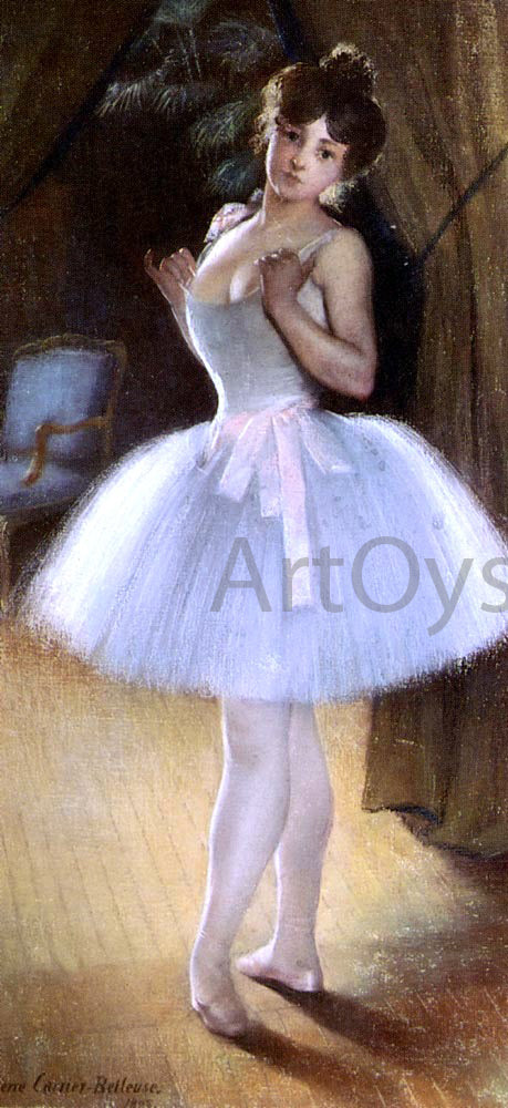 Pierre Carrier-Belleuse Danseuse - Hand Painted Oil Painting
