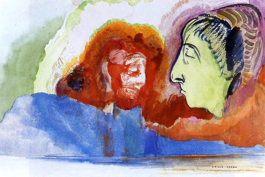 Odilon Redon Dante's Vision - Hand Painted Oil Painting