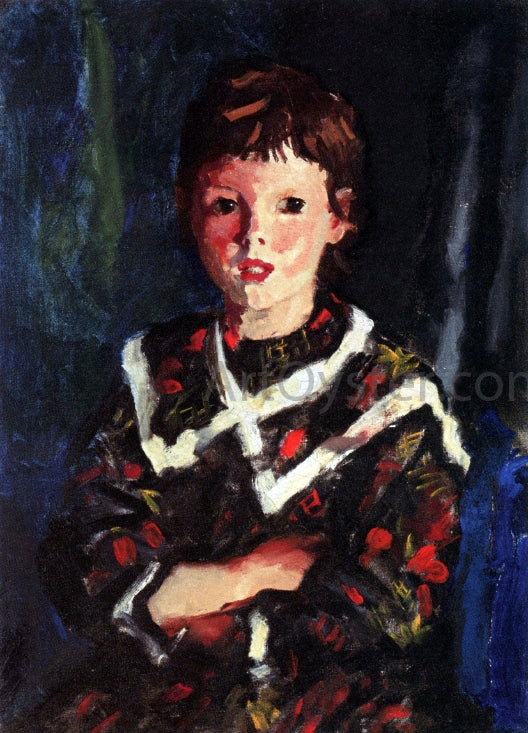 Robert Henri Dark Bridget Lavelle - Hand Painted Oil Painting