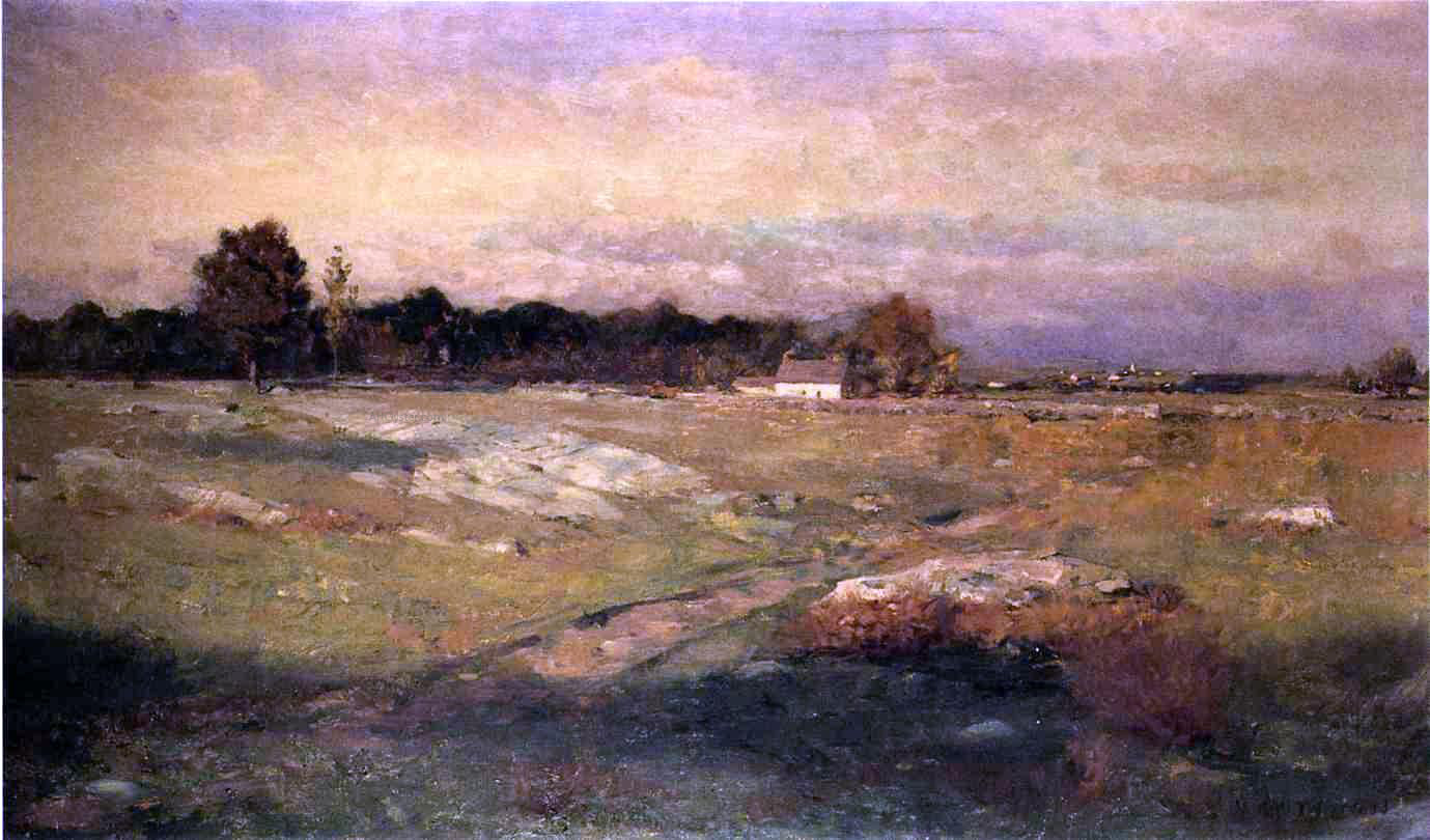 Dwight W Tryon Dartmouth Moorlands - Hand Painted Oil Painting