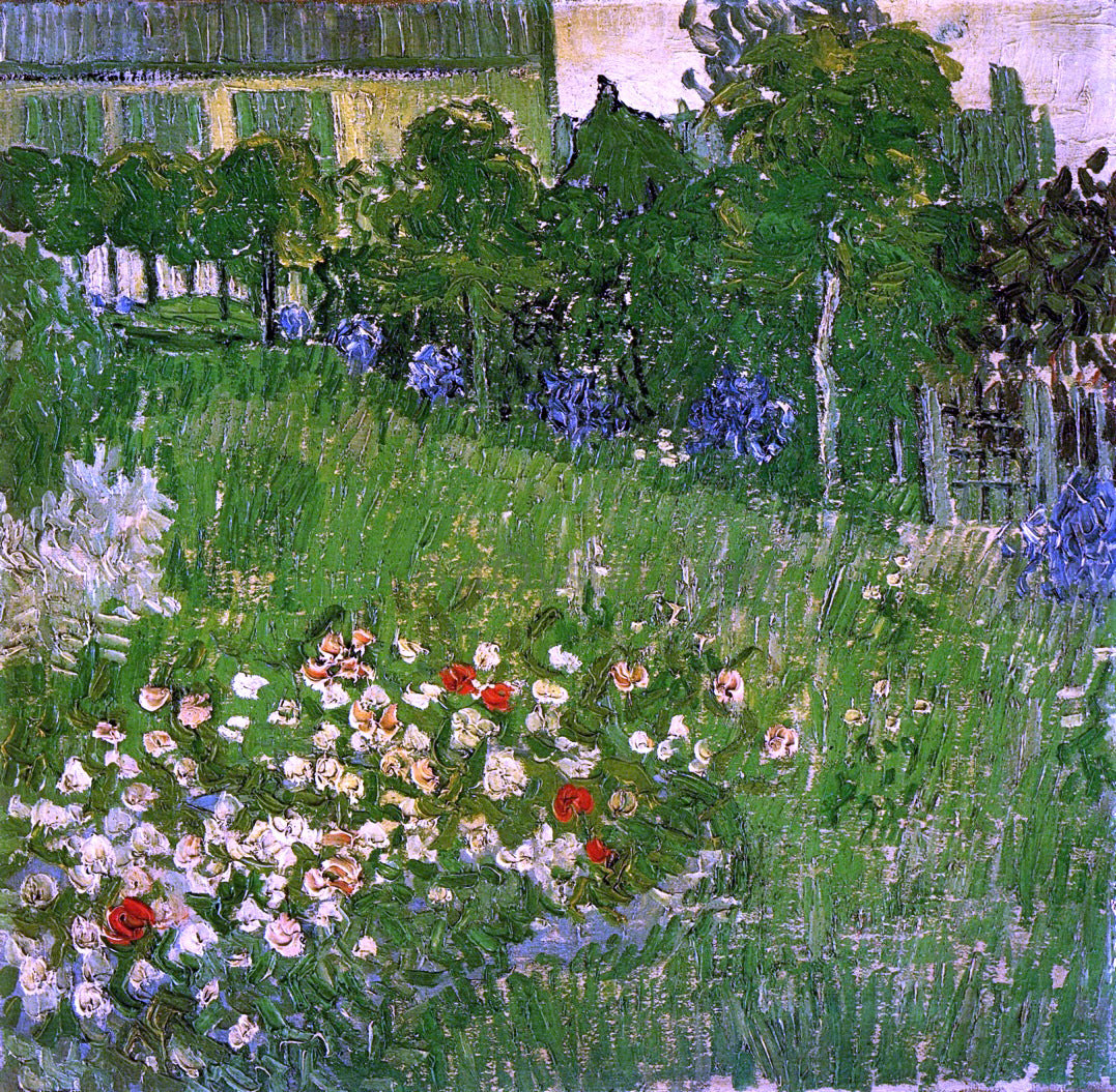  Vincent Van Gogh Daubigny's Garden - Hand Painted Oil Painting
