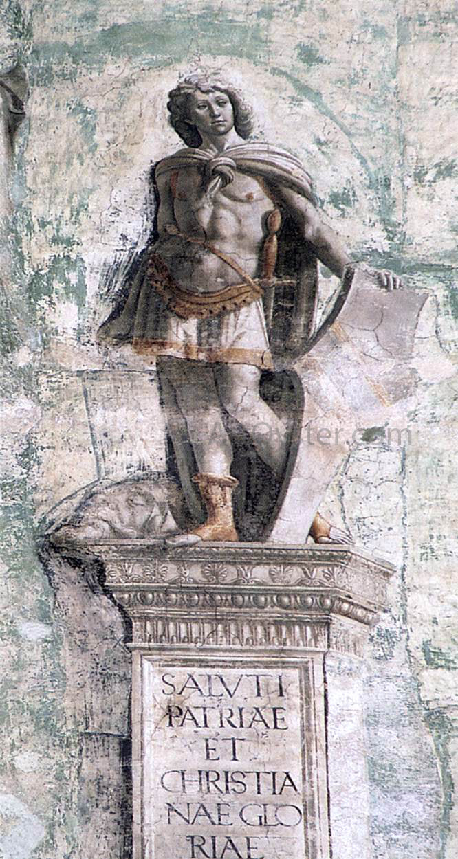  Domenico Ghirlandaio David - Hand Painted Oil Painting