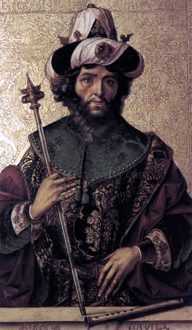 Pedro Berruguete David - Hand Painted Oil Painting