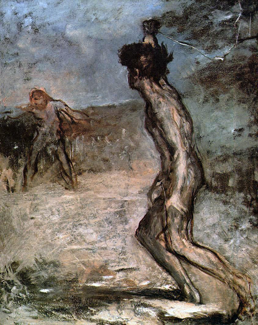 Edgar Degas David and Goliath - Hand Painted Oil Painting
