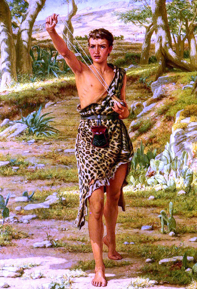 Frank Warwick Topham David - Hand Painted Oil Painting