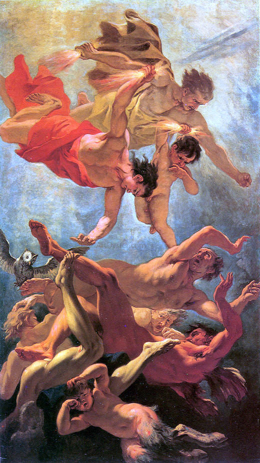  Sebastiano Ricci Dawn - Hand Painted Oil Painting
