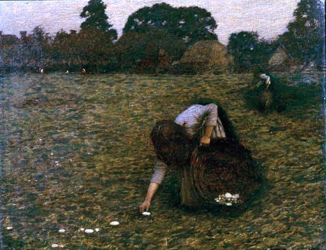 Henry Herbert La Thangue Dawn - Hand Painted Oil Painting