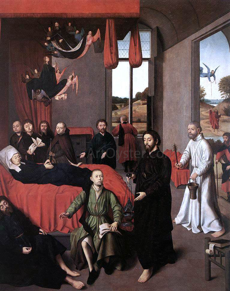  Petrus Christus Death of the Virgin - Hand Painted Oil Painting
