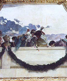 Emilio Sala y Frances Decoracion de techo - Hand Painted Oil Painting