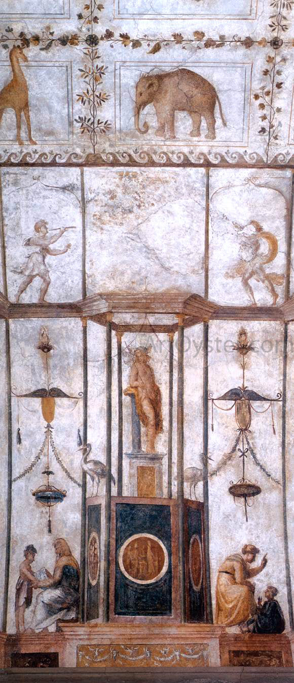 Giovanni Da Udine Decoration of Cardinal Bibbiena's Loggetta - Hand Painted Oil Painting