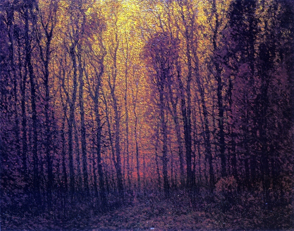 John Joseph Enneking Deep Woods in Fall - Hand Painted Oil Painting