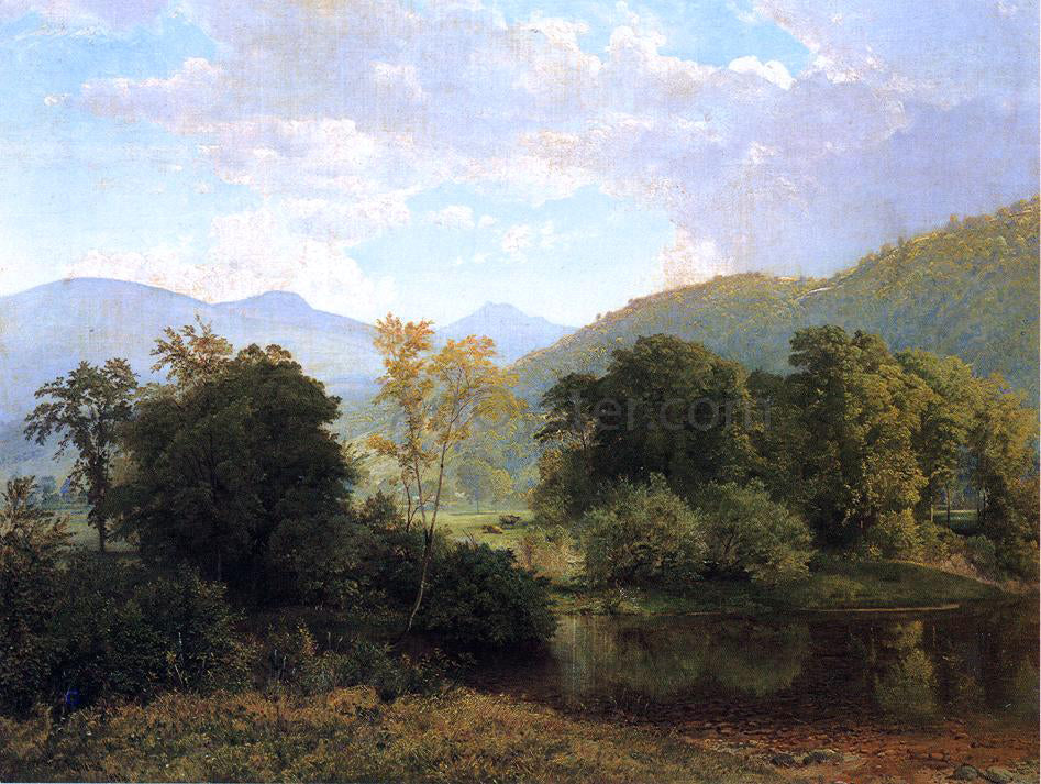 William Trost Richards Delaware Valley - Hand Painted Oil Painting