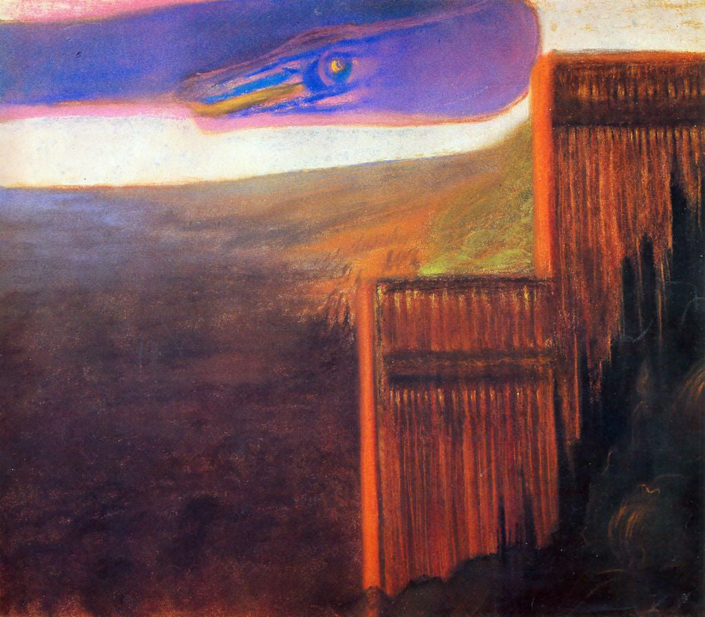 Mikalojus Ciurlionis Deluge III - Hand Painted Oil Painting