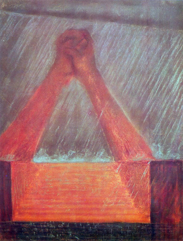 Mikalojus Ciurlionis Deluge IV - Hand Painted Oil Painting