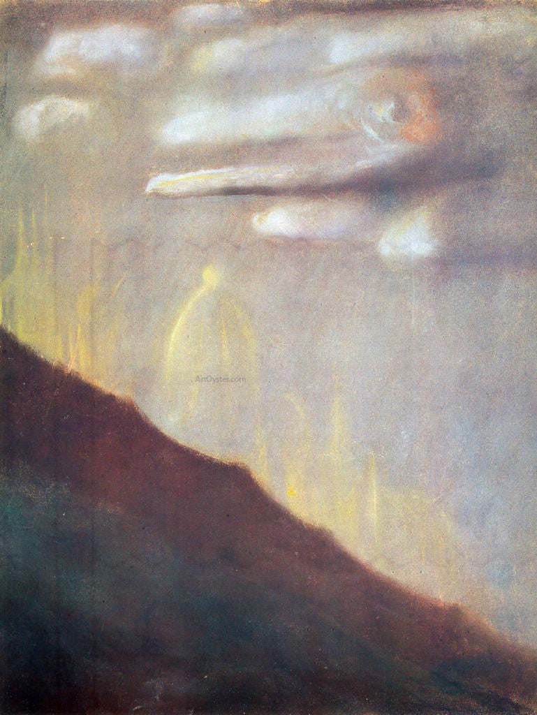 Mikalojus Ciurlionis Deluge V - Hand Painted Oil Painting