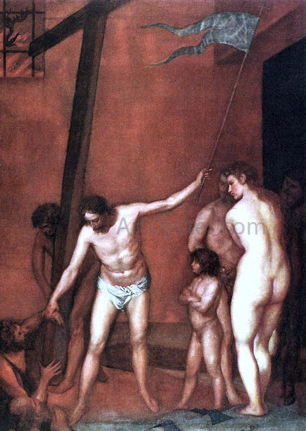 Alonso Cano Descent into Limbo - Hand Painted Oil Painting