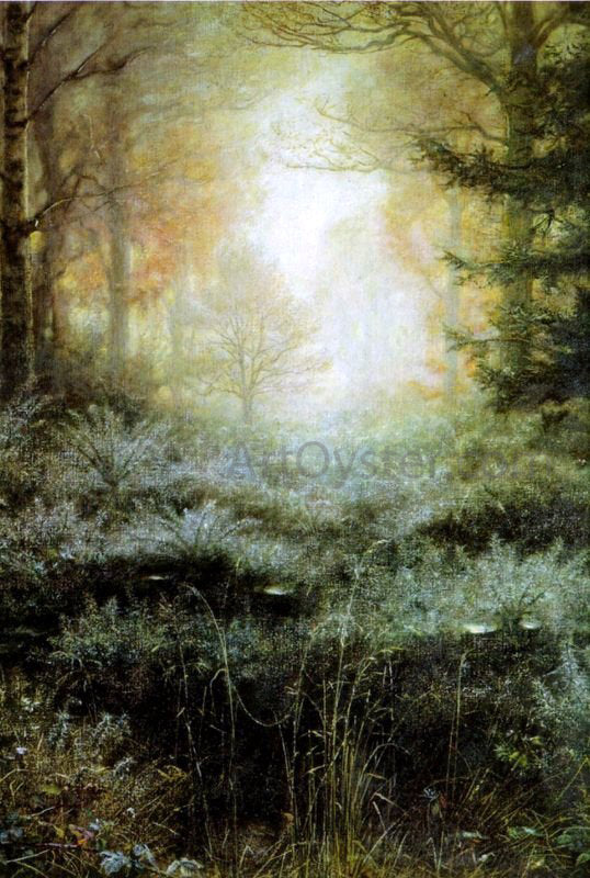 Sir Everett Millais Dew-Drenched Furze - Hand Painted Oil Painting