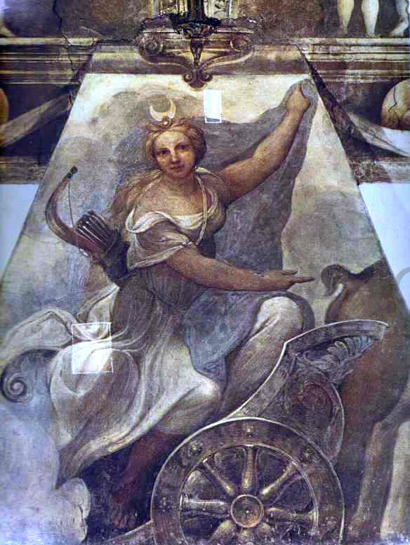 Correggio Diana - Hand Painted Oil Painting