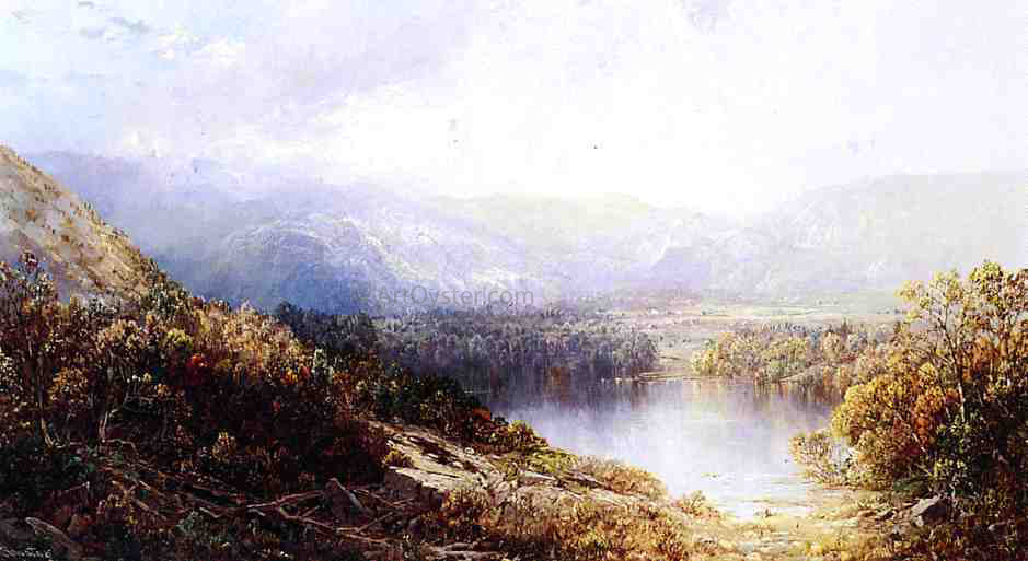William Louis Sonntag Distant Vista - Hand Painted Oil Painting