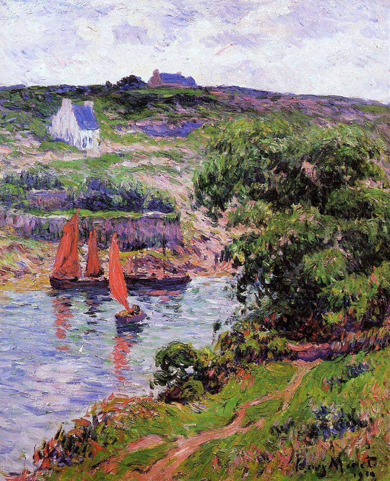 Henri Moret Dolain, Finistere - Hand Painted Oil Painting