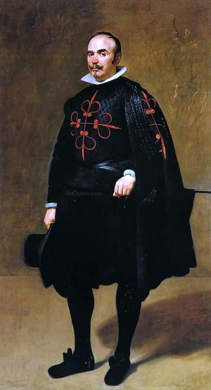 Diego Velazquez Don Pedro de Barberana Y Aparrequi - Hand Painted Oil Painting