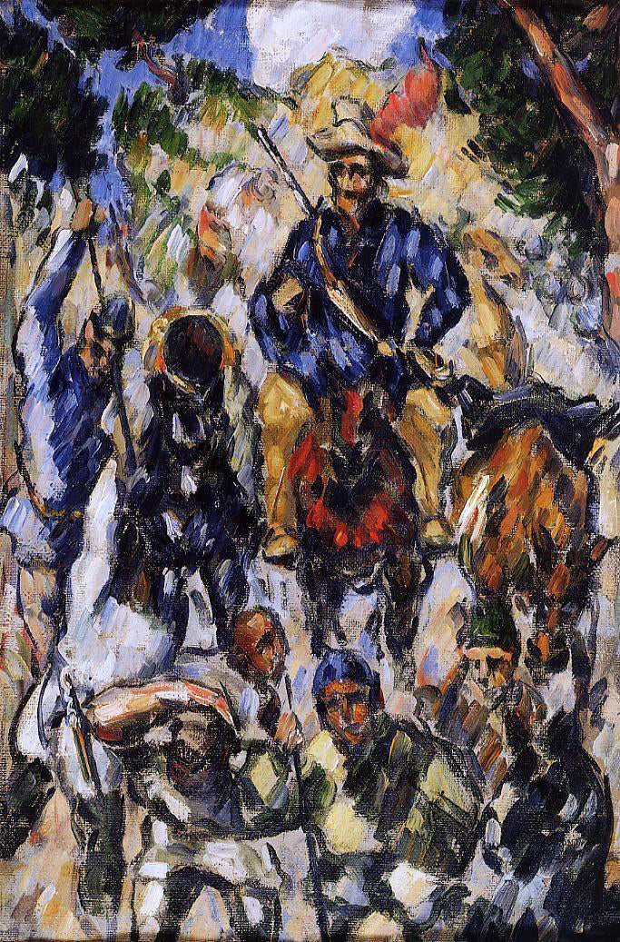 Paul Cezanne Don Quixote, Seen from the Front - Hand Painted Oil Painting