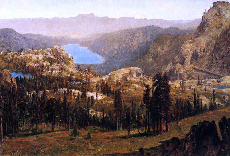 Thomas Hill Donnner Lake - Hand Painted Oil Painting