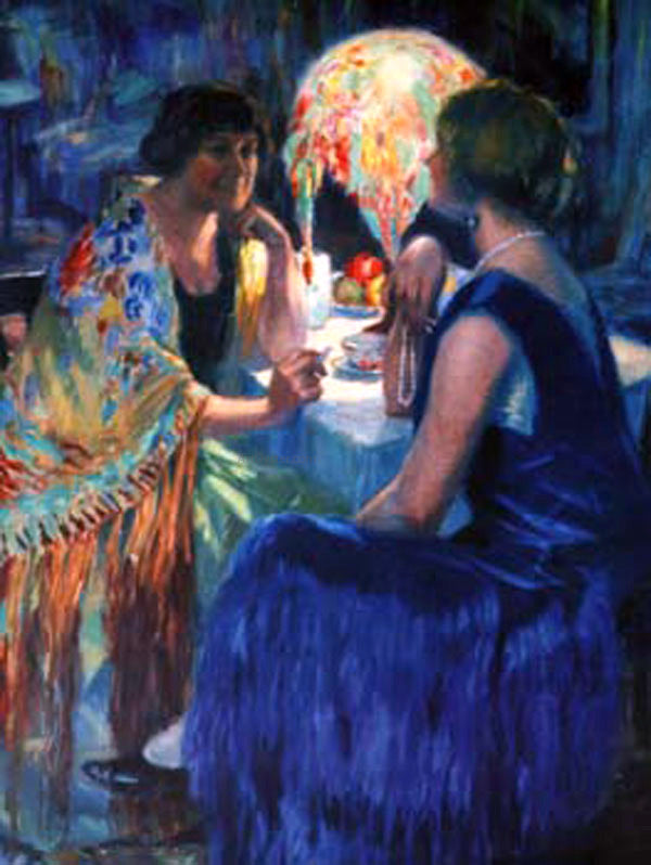 Ricardo Canals Y Llambi Dos Mujeres - Hand Painted Oil Painting