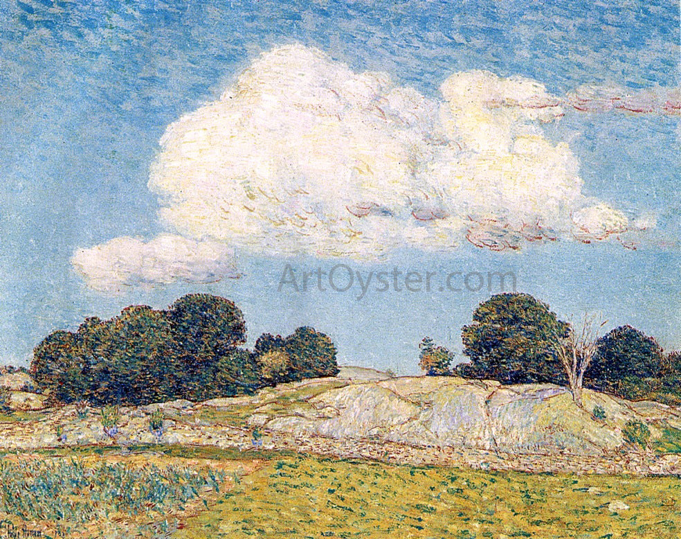 Frederick Childe Hassam Dragon Cloud, Old Lyme - Hand Painted Oil Painting