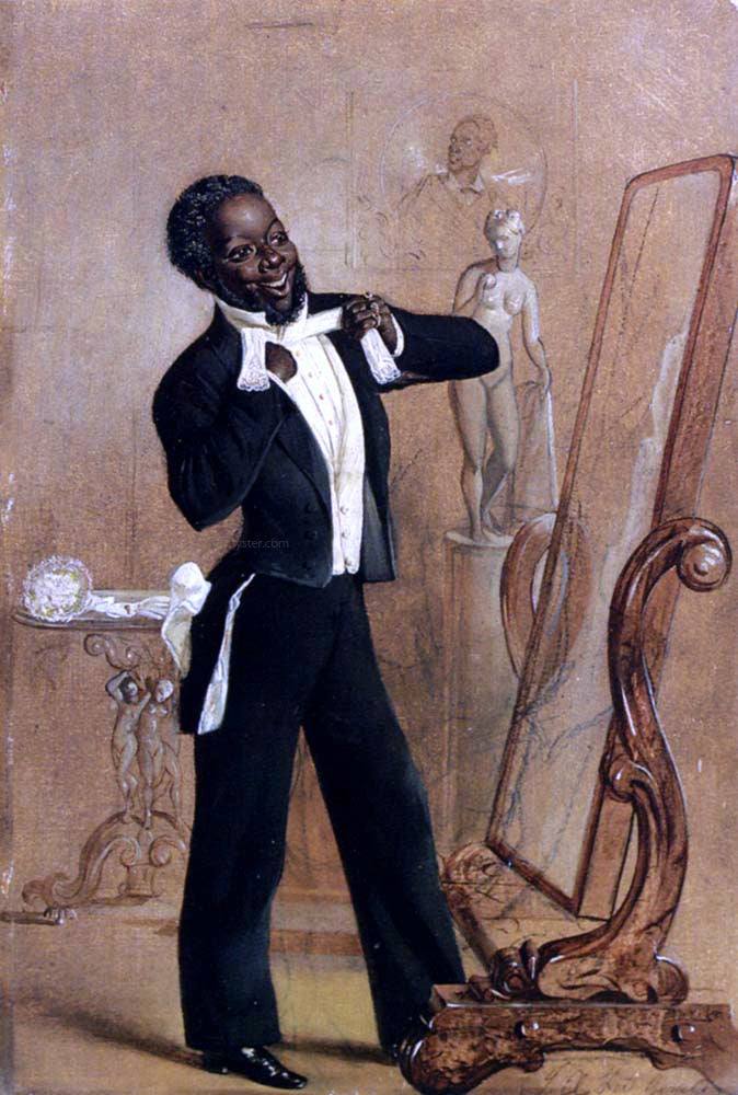 John Anster Fitzgerald Dreaming Of Better Things (Pic 1) - Hand Painted Oil Painting