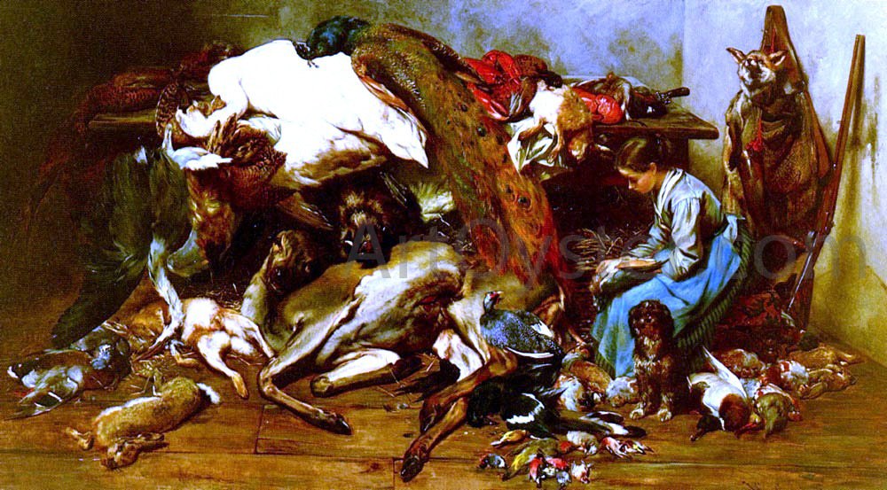 Philibert Leon Couturier Dressing The Game - Hand Painted Oil Painting