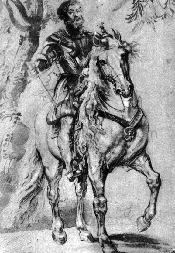 Peter Paul Rubens Duke of Lerma - Hand Painted Oil Painting