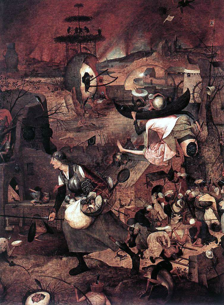 The Elder Pieter Bruegel Dulle Griet (detail) - Hand Painted Oil Painting