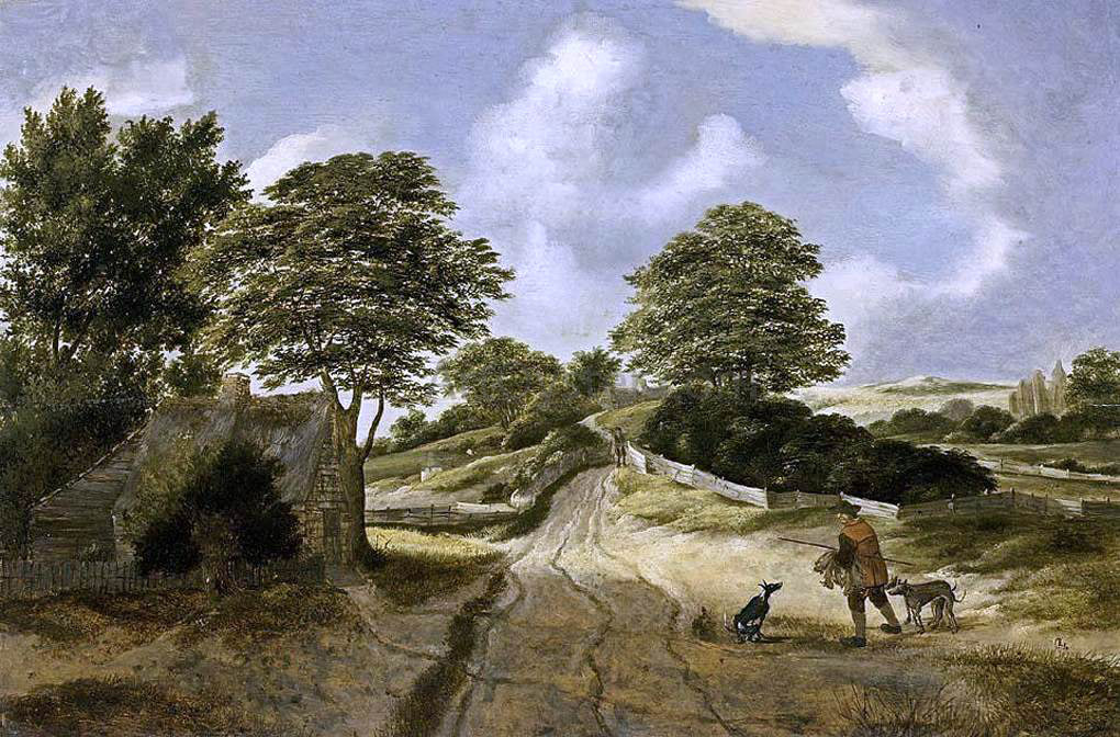  Nicolaes Hals Dune Landscape - Hand Painted Oil Painting