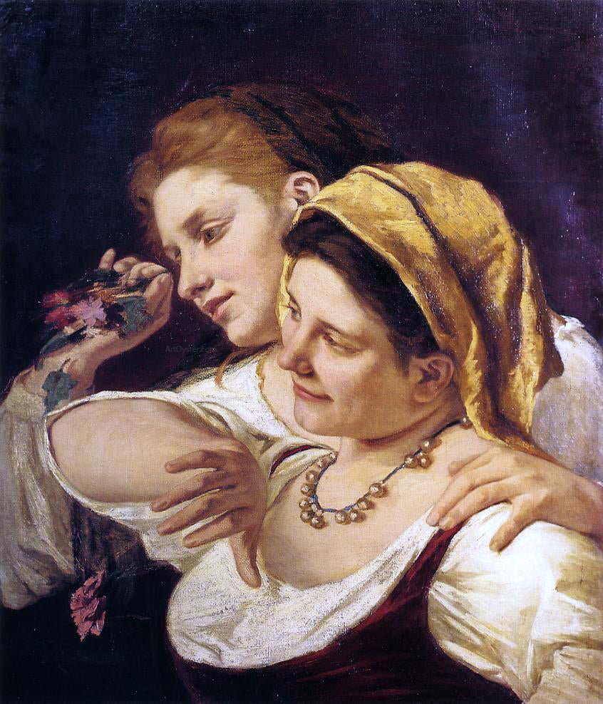 Mary Cassatt During Carnival - Hand Painted Oil Painting