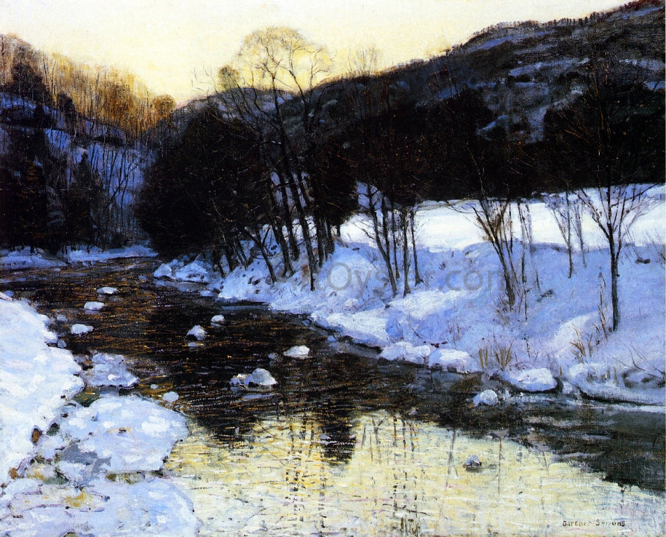George Gardner Symons Dusk's Palette - Hand Painted Oil Painting