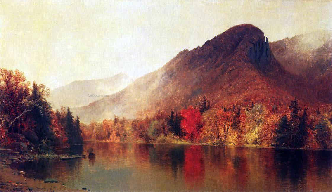 Jervis McEntee Eagle Cliff, Franconia, New Hampshire - Hand Painted Oil Painting