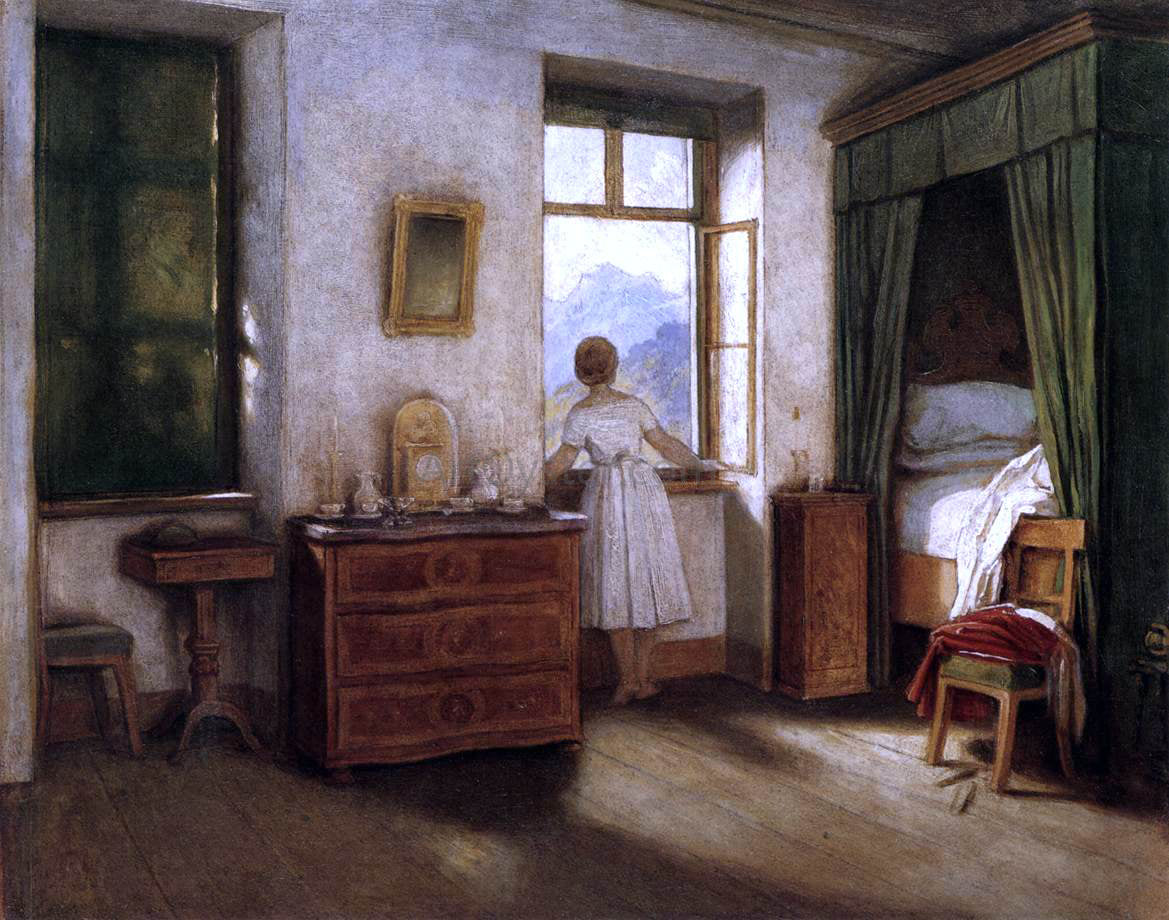 Moritz Von Schwind Early Morning - Hand Painted Oil Painting