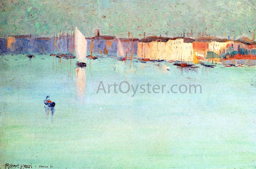 Robert Henri Early Morning, Venice - Hand Painted Oil Painting