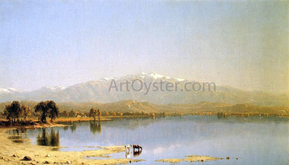Sanford Robinson Gifford Early October in the White Mountains - Hand Painted Oil Painting