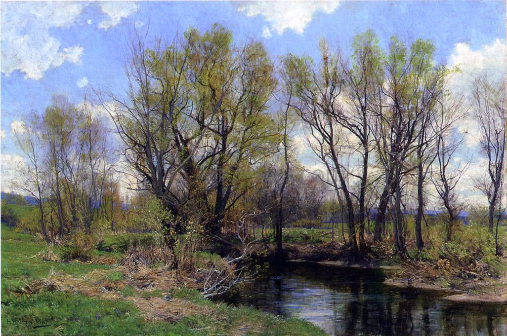 Hugh Bolton Jones Early Spring, Near Sheffield, Massachusetts - Hand Painted Oil Painting