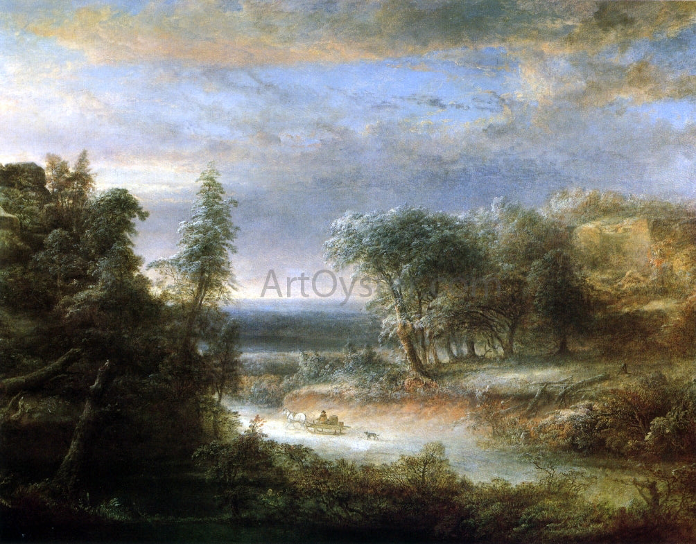 Thomas Doughty Early Winter - Hand Painted Oil Painting