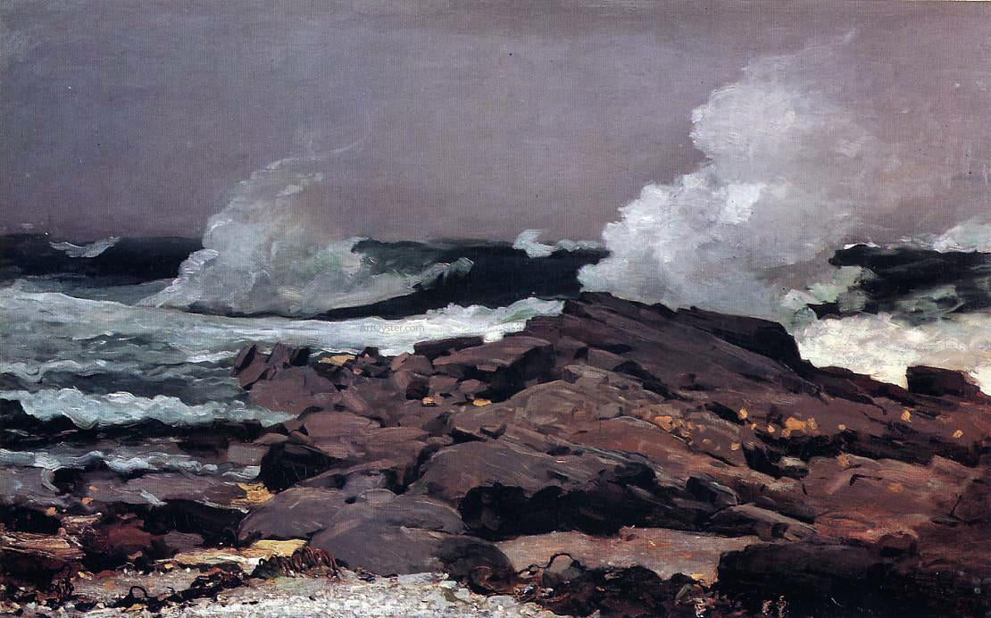 Winslow Homer Eastern Point, Prout's Neck - Hand Painted Oil Painting