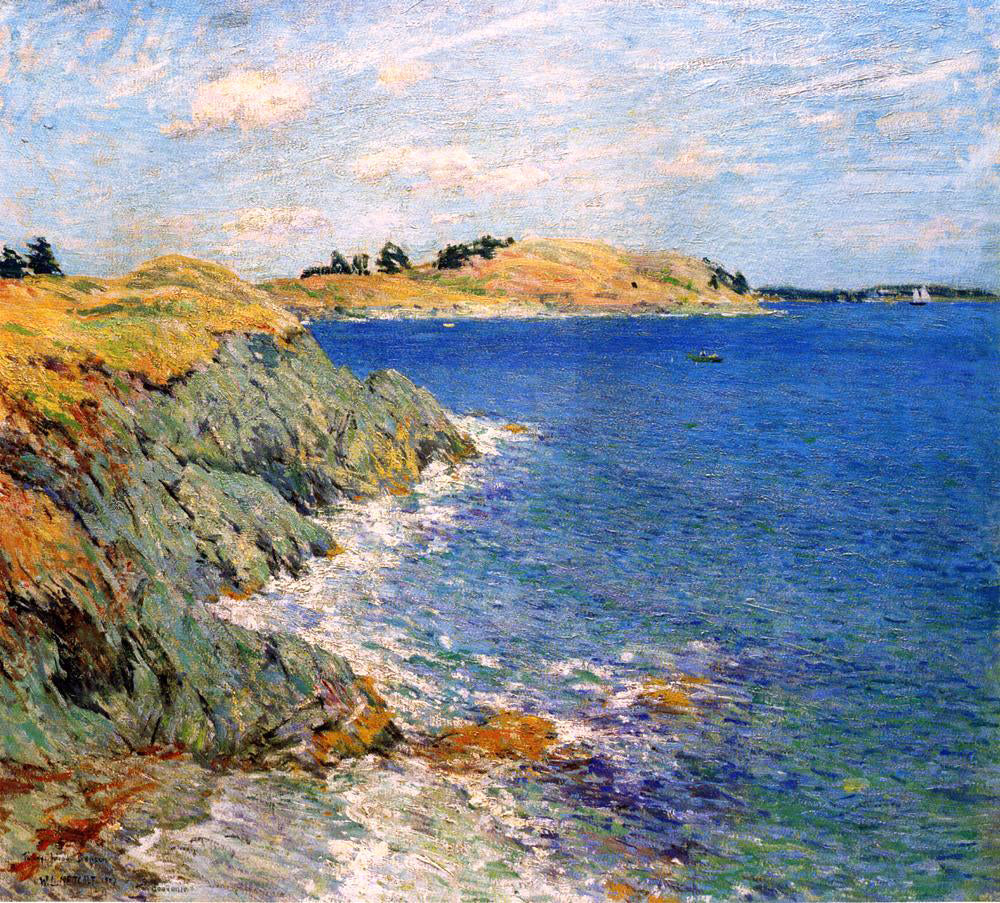 Willard Leroy Metcalf Ebbing Tide, Version Two - Hand Painted Oil Painting
